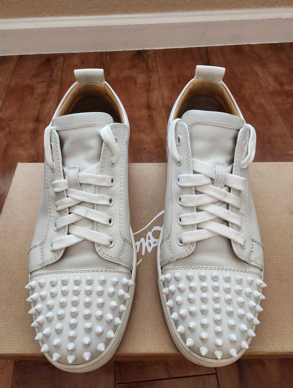 Christian Louboutin Luis Junior Spikes Mens Sneakers Size 40.5